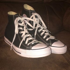 Brand New Black Converse.